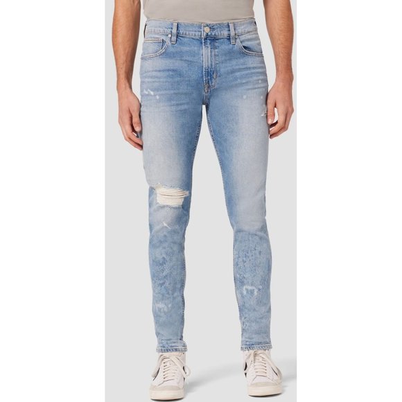 Hudson Jeans Other - Hudson Zach side up skinny jean Distressed mens size 33x32